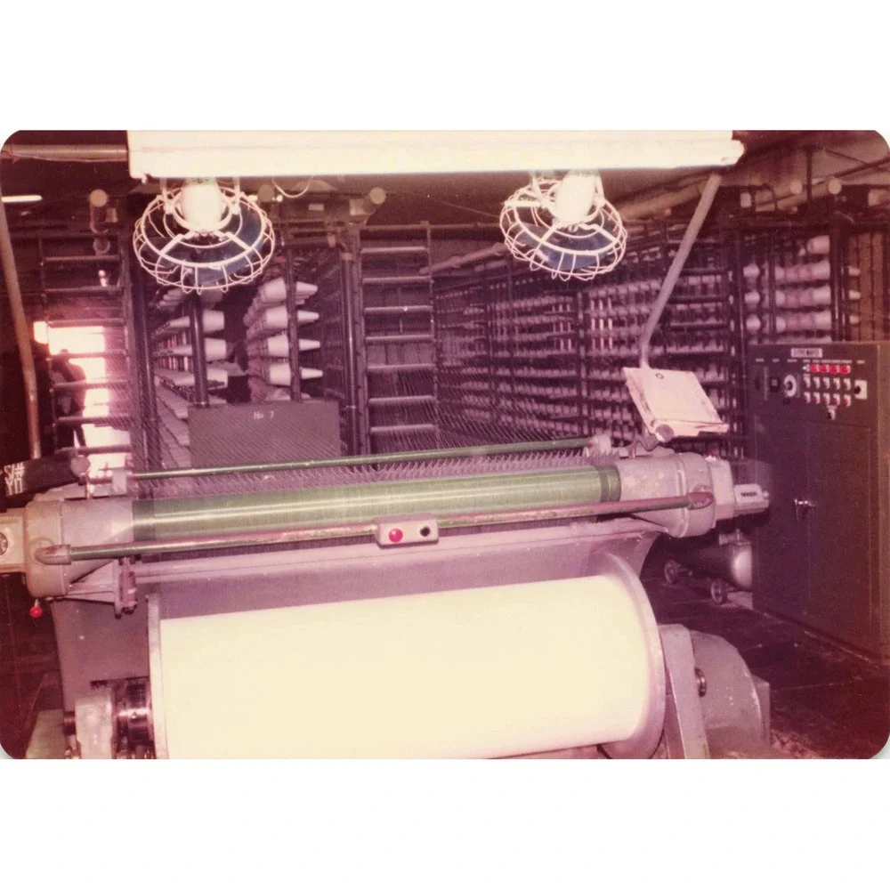 15 Vintage 1970s Korea Textile Mill Factory Photos Looms Workers USAF Tour - Picture 11 of 15